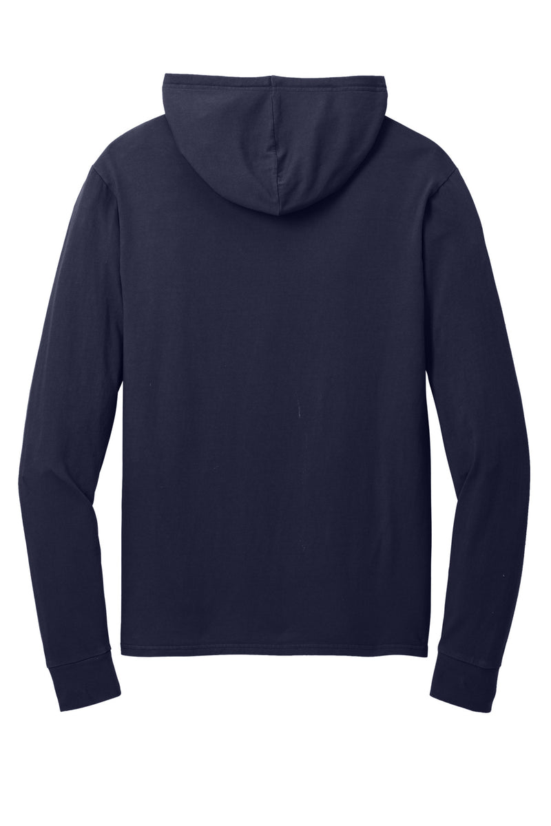 Port & Co Beach Wash Garment-Dyed Pullover Hooded Tee - True Navy