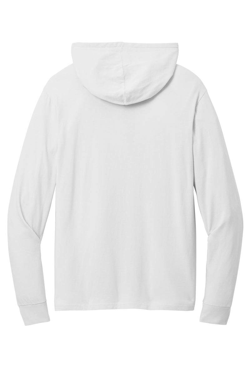 Port & Co Beach Wash Garment-Dyed Pullover Hooded Tee - White