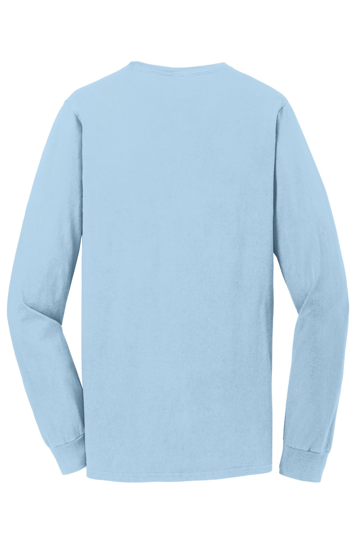 Port & Co Beach Wash Garment-Dyed Long Sleeve Tee - Glacier