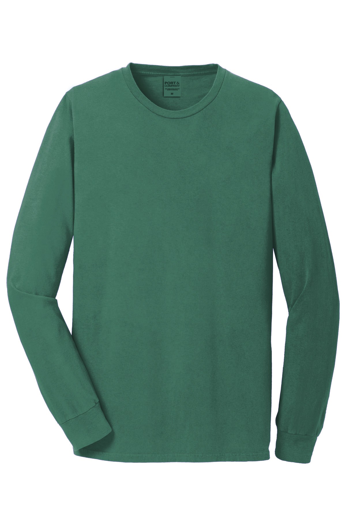 Port & Co Beach Wash Garment-Dyed Long Sleeve Tee - Nordic Green