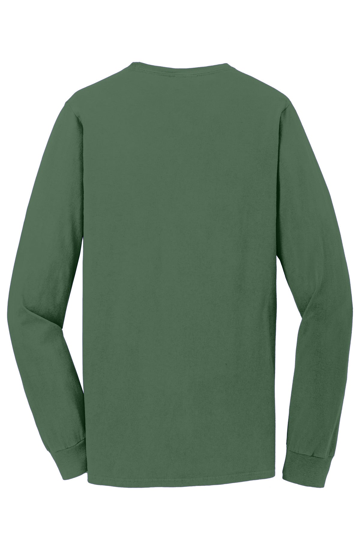Port & Co Beach Wash Garment-Dyed Long Sleeve Tee - Safari