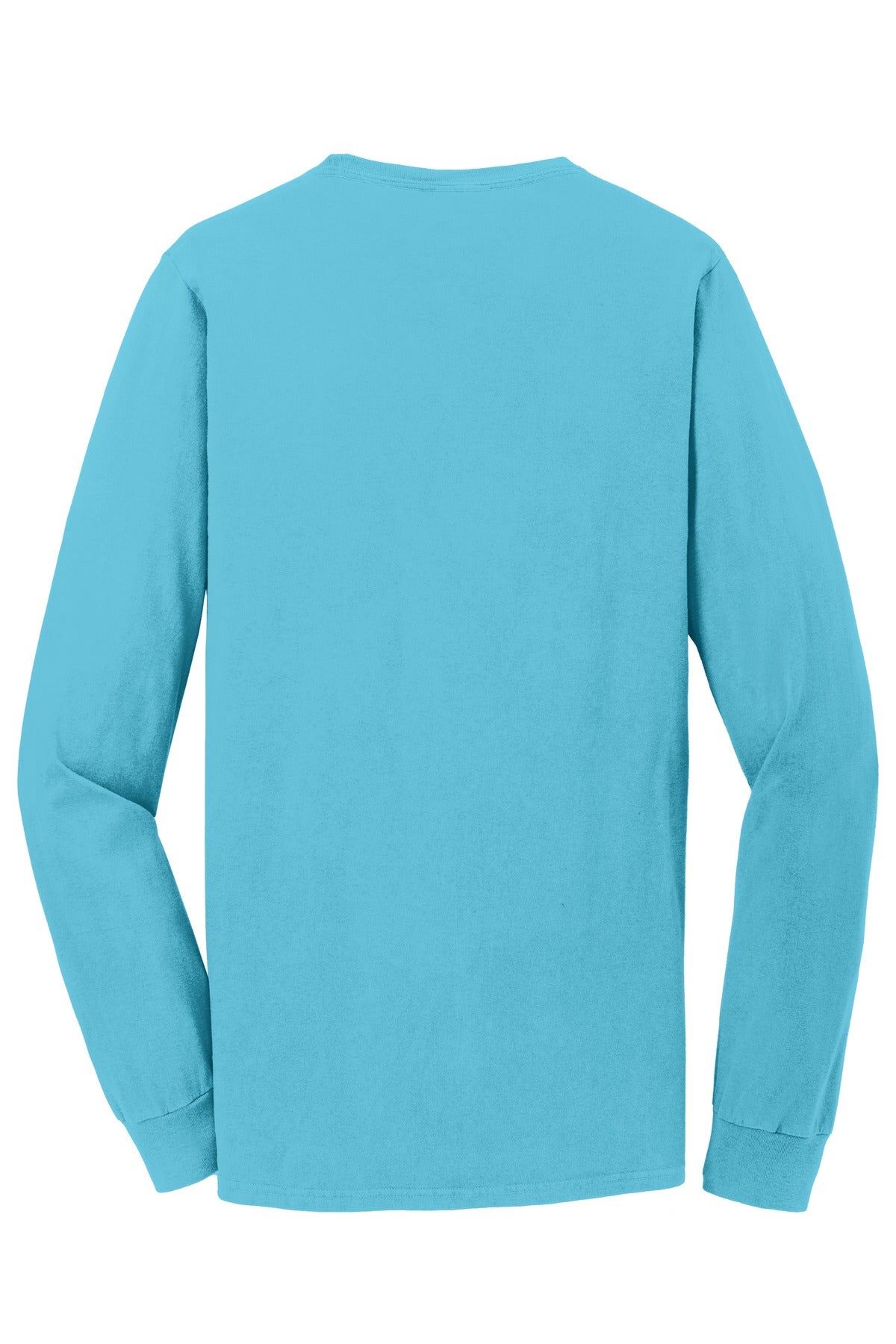 Port & Co Beach Wash Garment-Dyed Long Sleeve Tee - Tidal Wave
