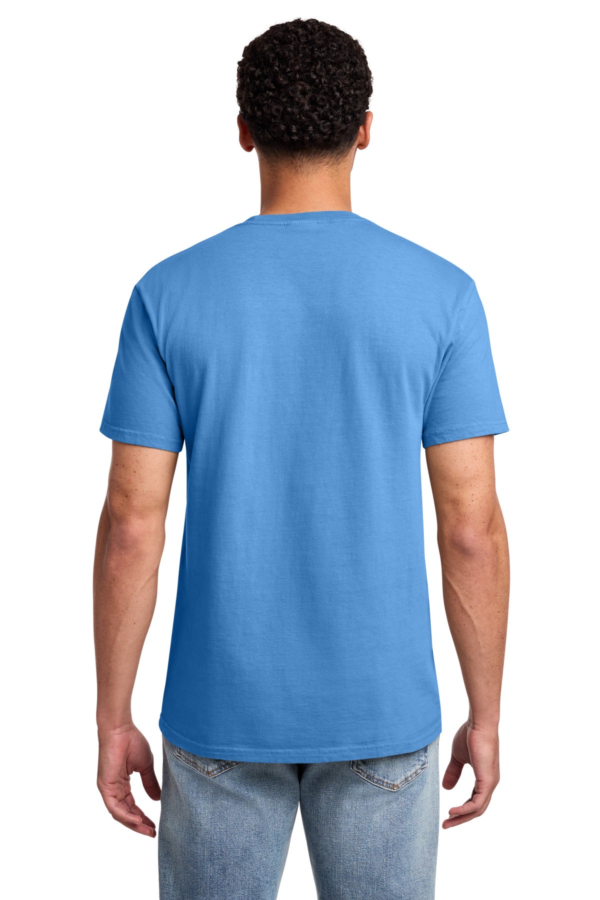 Port & Co Beach Wash Garment-Dyed Pocket Tee - Blue Moon