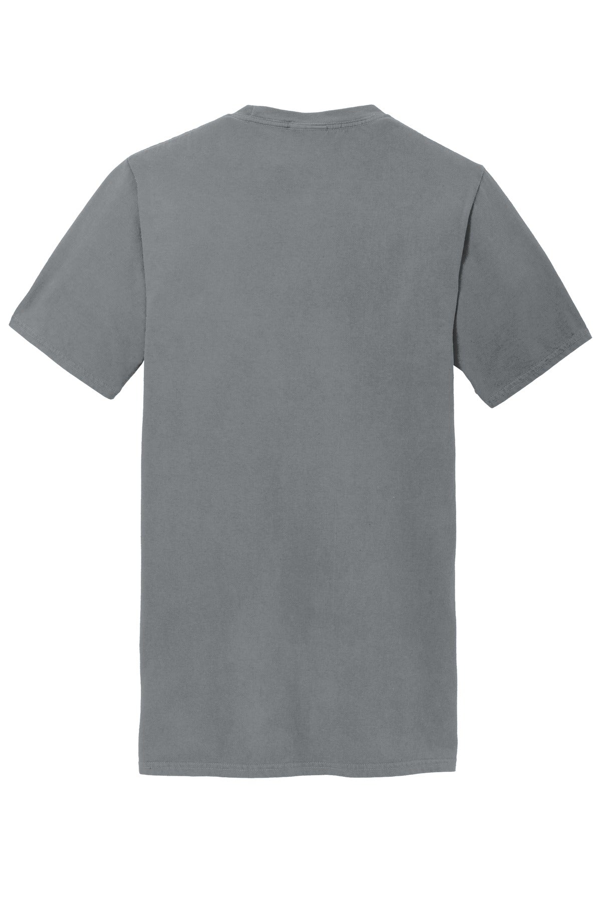 Port & Co Beach Wash Garment-Dyed Pocket Tee - Coal