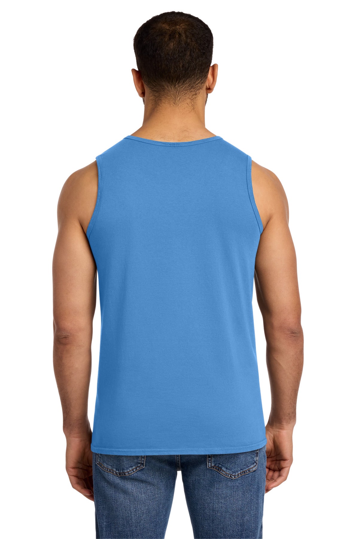 Port & Co Beach Wash Garment-Dyed Tank - Blue Moon