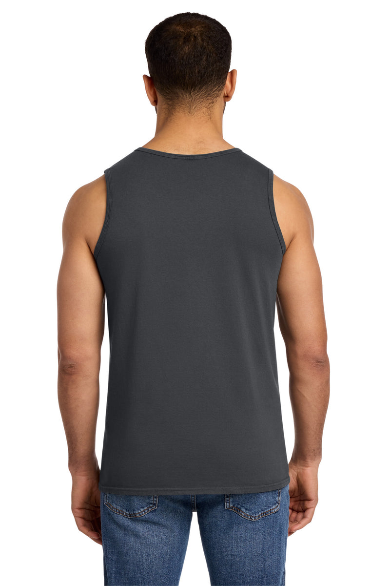 Port & Co Beach Wash Garment-Dyed Tank - Coal