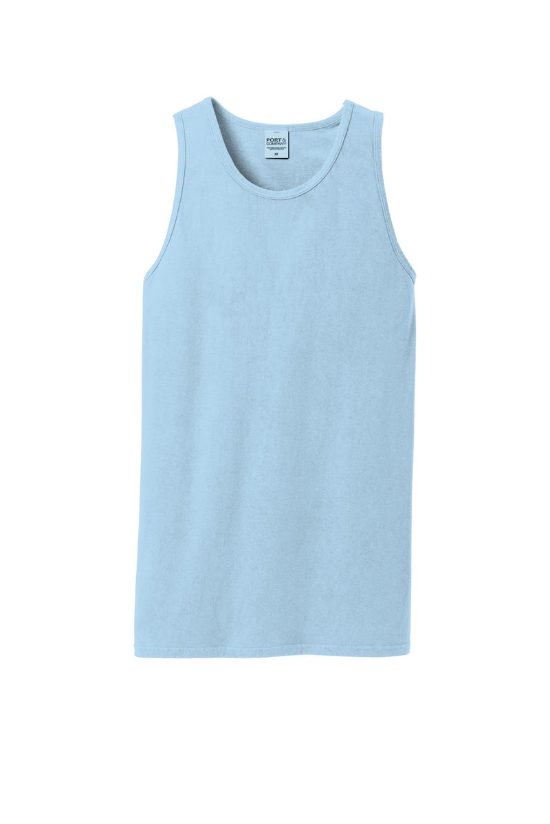Port & Co Beach Wash Garment-Dyed Tank - Glacier