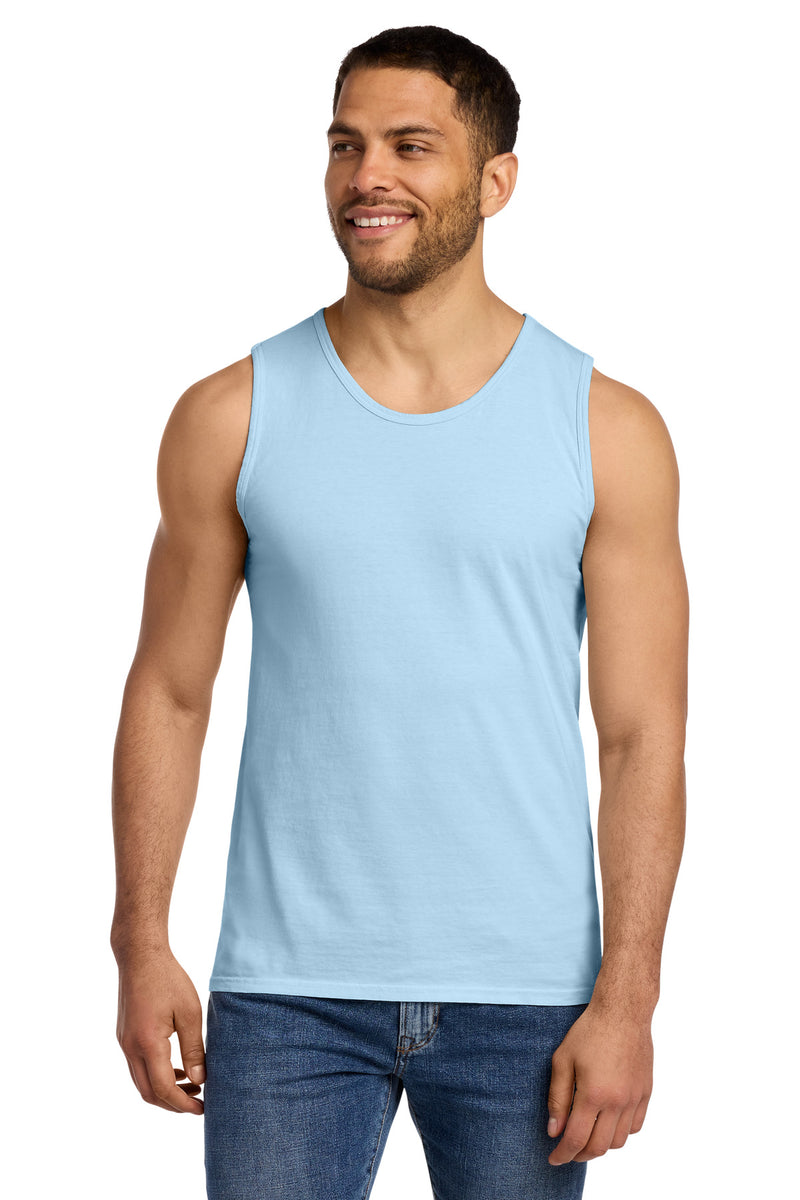 Port & Co Beach Wash Garment-Dyed Tank - Glacier