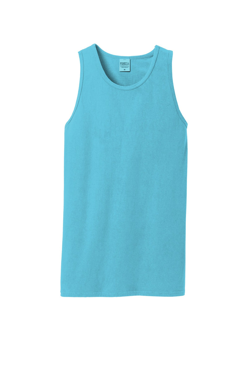 Port & Co Beach Wash Garment-Dyed Tank - Tidal Wave