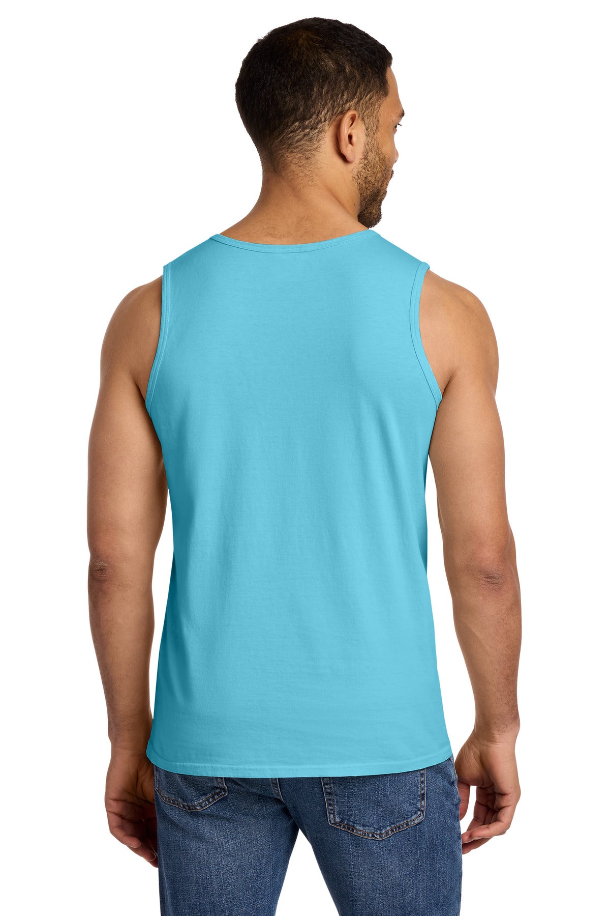 Port & Co Beach Wash Garment-Dyed Tank - Tidal Wave