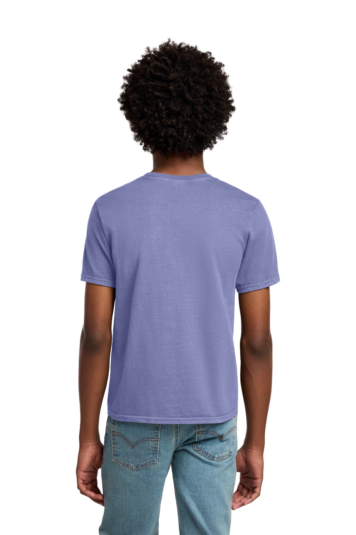Port & Co Youth Beach Wash Garment-Dyed Tee - Amethyst