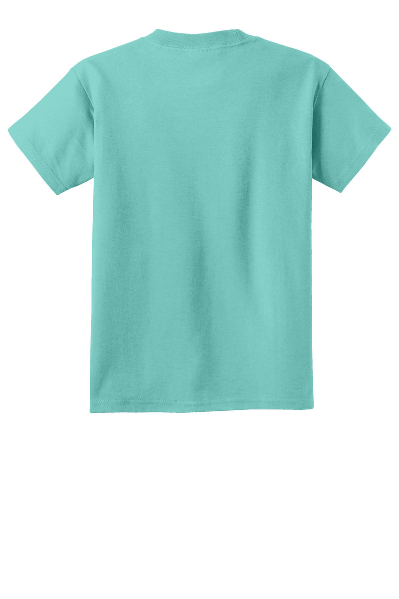 Port & Co Youth Beach Wash Garment-Dyed Tee - Cool Mint
