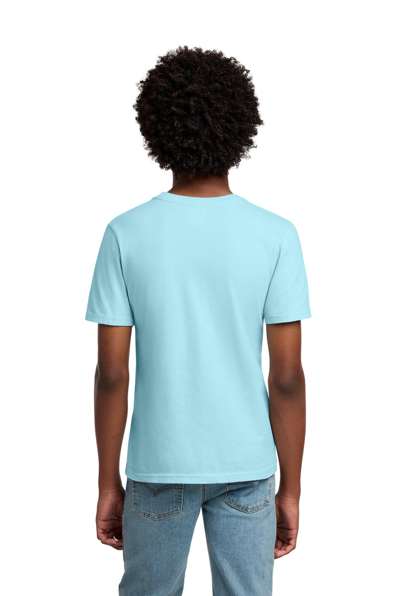 Port & Co Youth Beach Wash Garment-Dyed Tee - Glacier