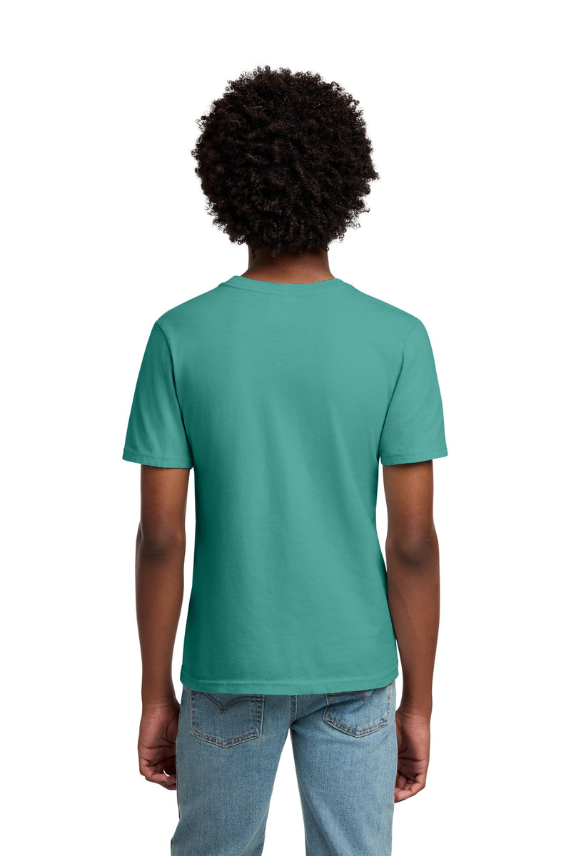 Port & Co Youth Beach Wash Garment-Dyed Tee - Peacock