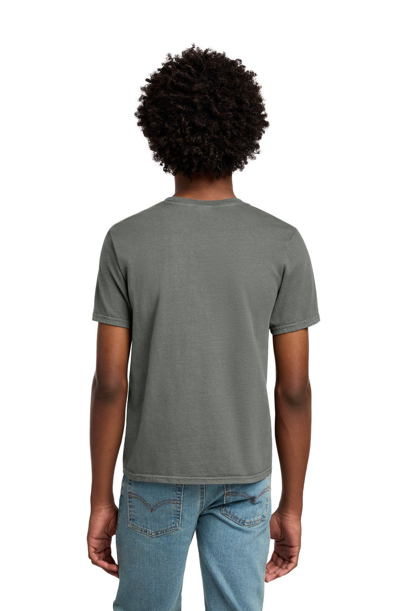 Port & Co Youth Beach Wash Garment-Dyed Tee - Pewter