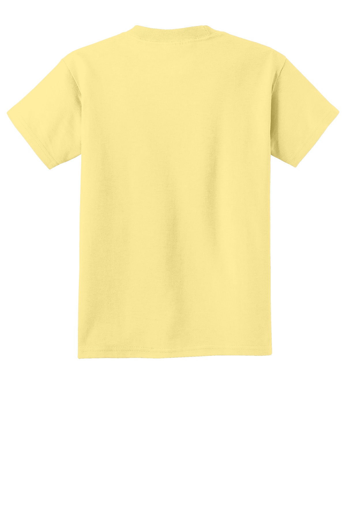 Port & Co Youth Beach Wash Garment-Dyed Tee - Popcorn