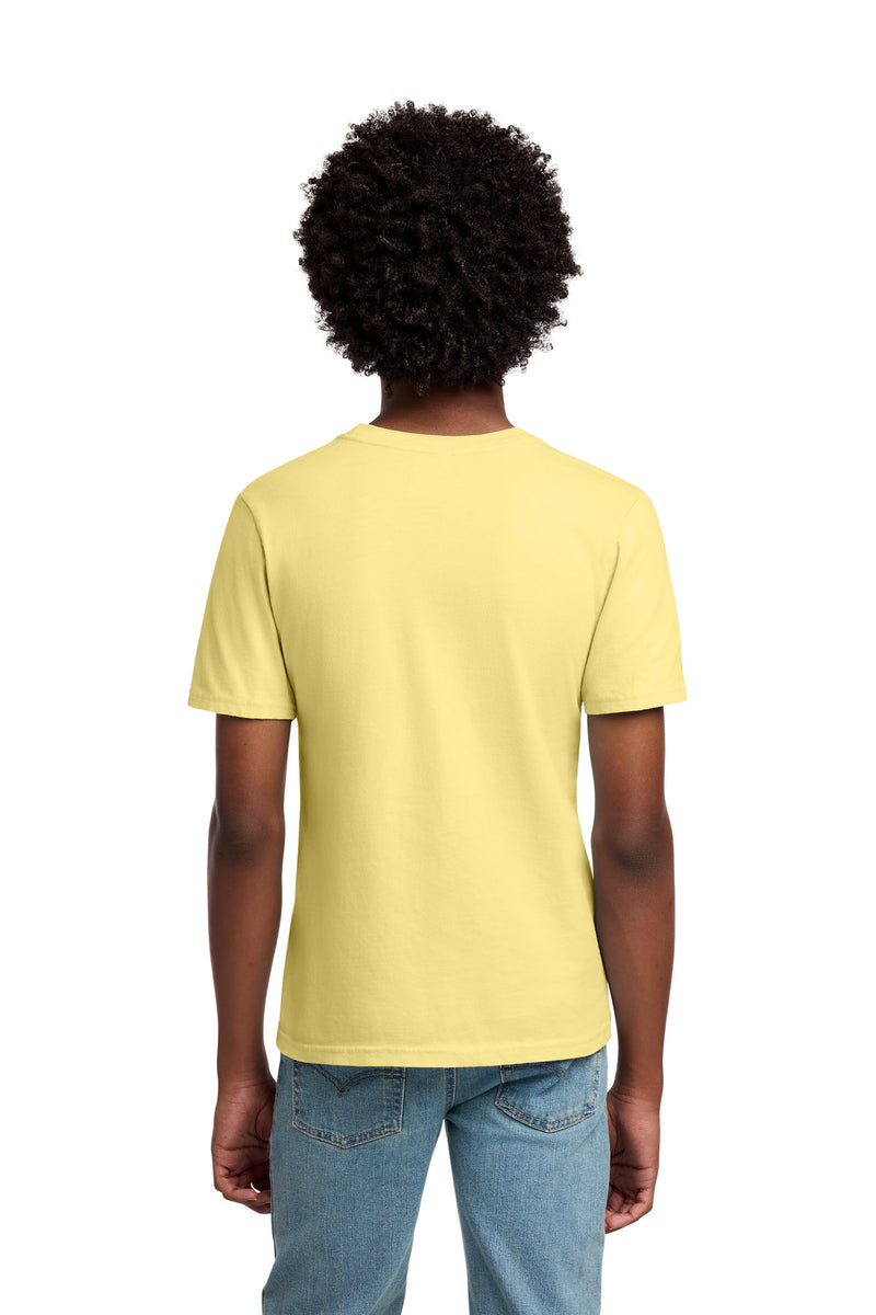 Port & Co Youth Beach Wash Garment-Dyed Tee - Popcorn