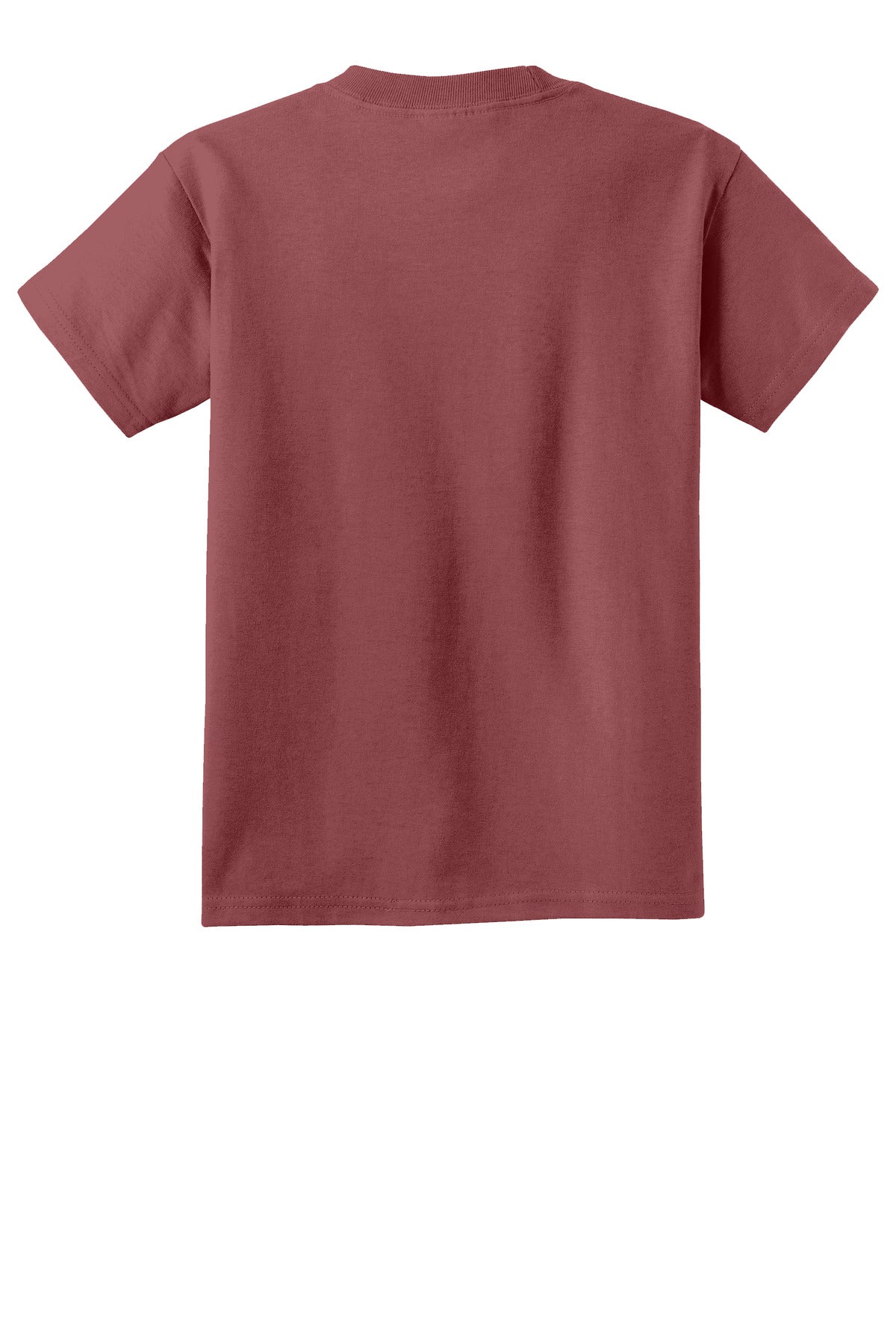Port & Co Youth Beach Wash Garment-Dyed Tee - Red Rock