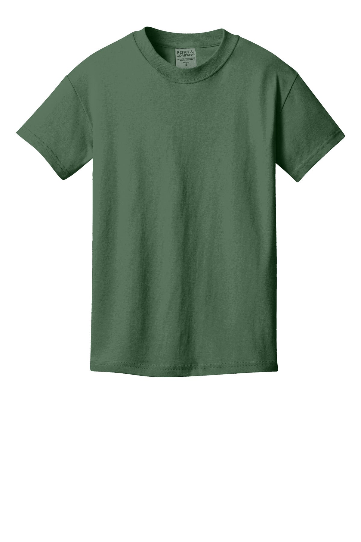 Port & Co Youth Beach Wash Garment-Dyed Tee - Safari