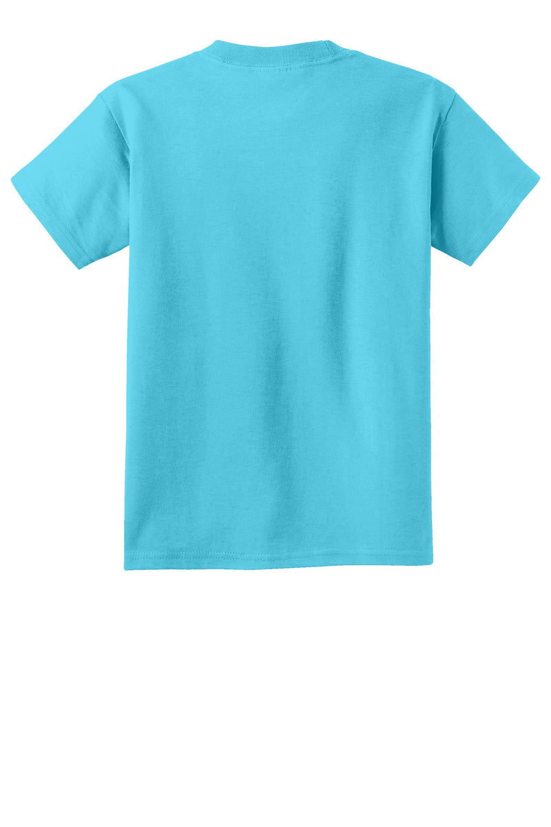 Port & Co Youth Beach Wash Garment-Dyed Tee - Tidal Wave