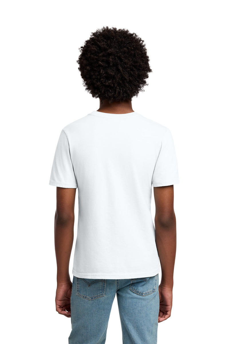 Port & Co Youth Beach Wash Garment-Dyed Tee - White