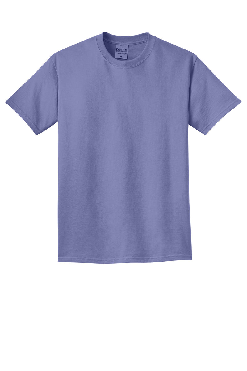 Port & Co Beach Wash Garment-Dyed Tee - Amethyst