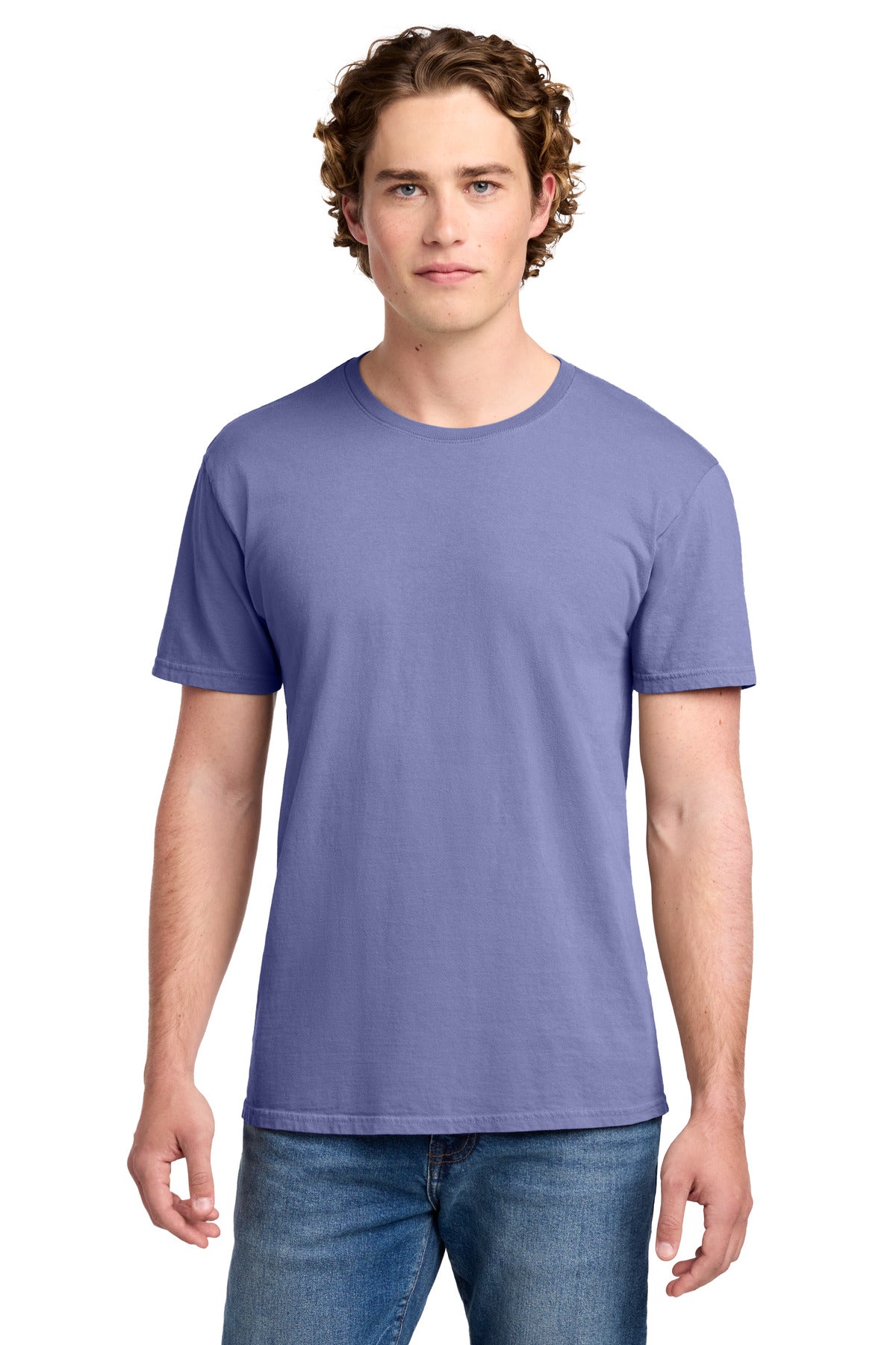 Port & Co Beach Wash Garment-Dyed Tee - Amethyst