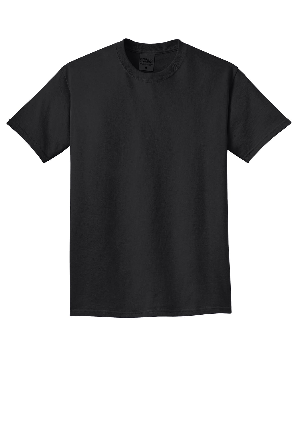 Port & Co Beach Wash Garment-Dyed Tee - Black