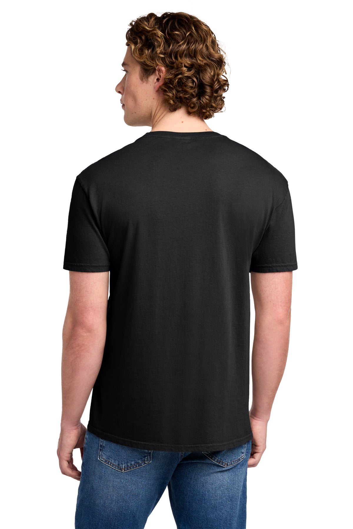 Port & Co Beach Wash Garment-Dyed Tee - Black