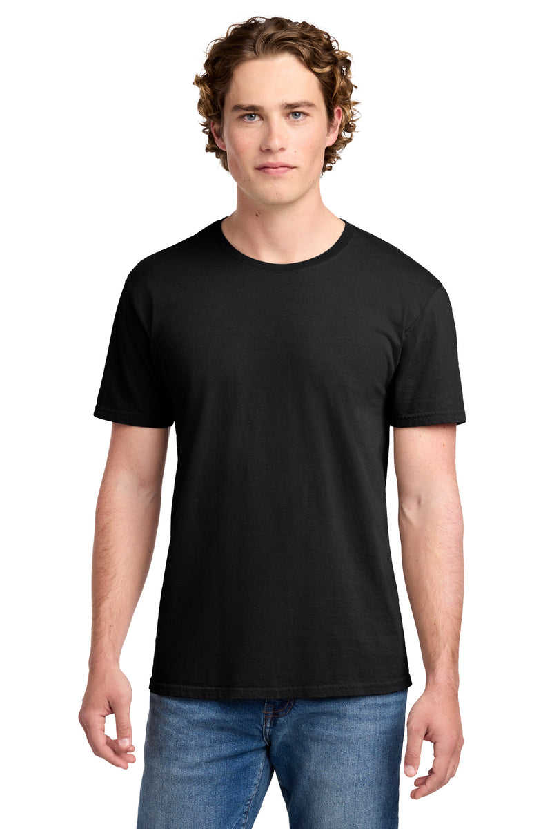 Port & Co Beach Wash Garment-Dyed Tee - Black