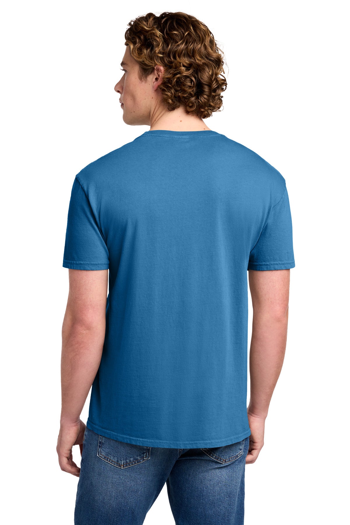 Port & Co Beach Wash Garment-Dyed Tee - Blue Moon