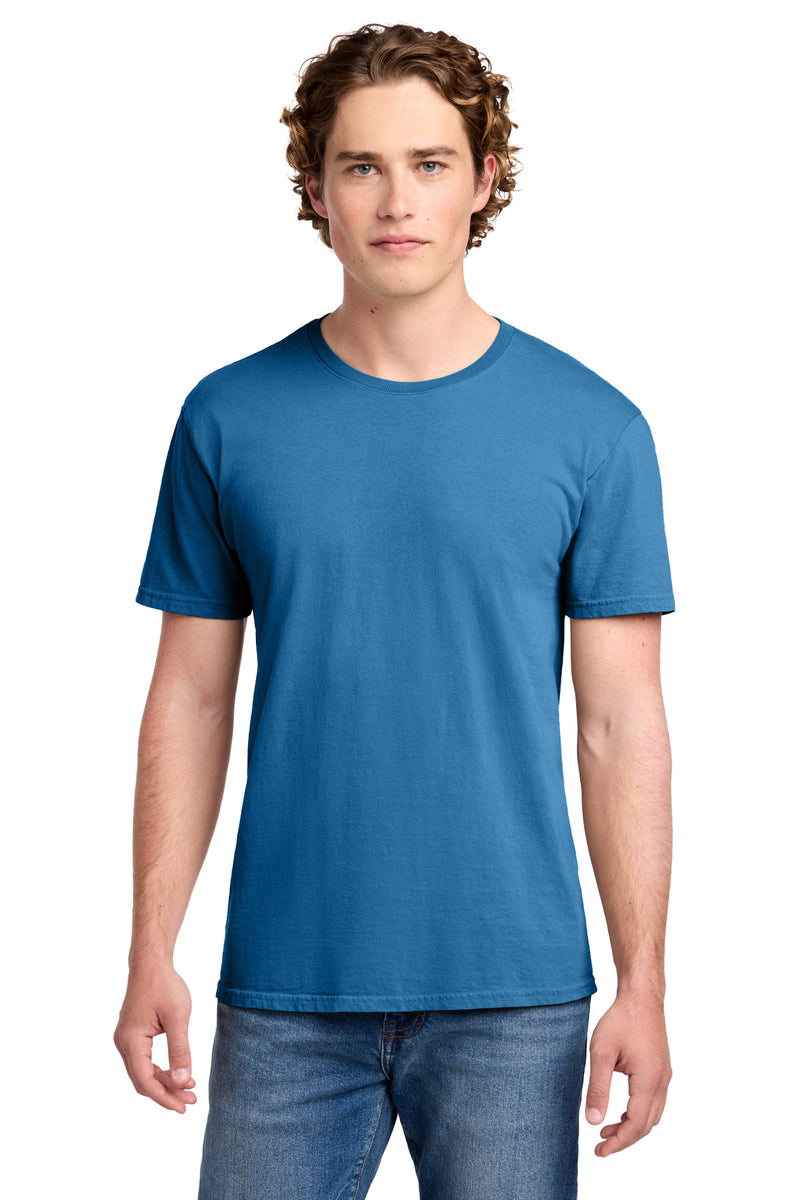 Port & Co Beach Wash Garment-Dyed Tee - Blue Moon