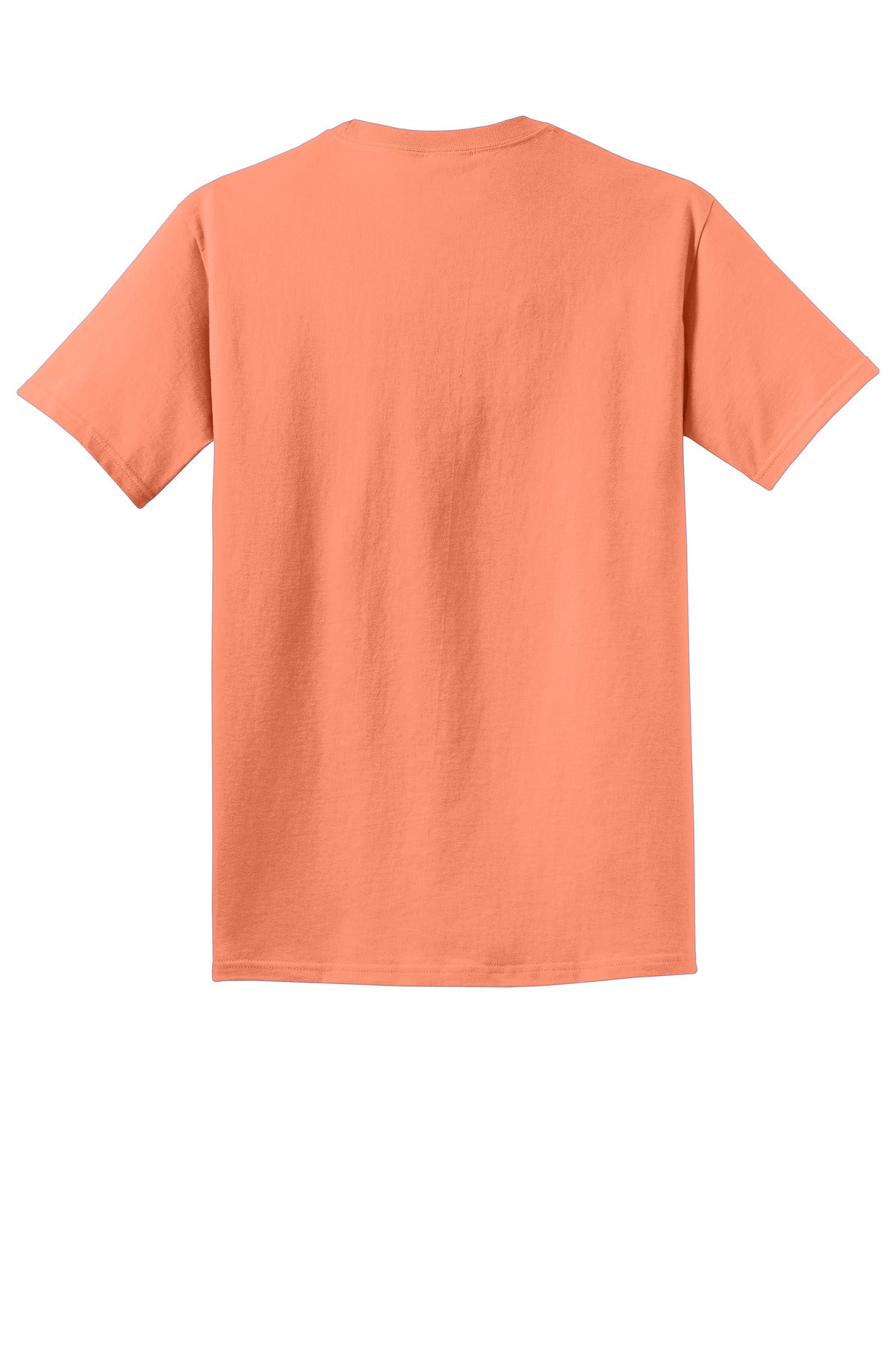 Port & Co Beach Wash Garment-Dyed Tee - Cantaloupe