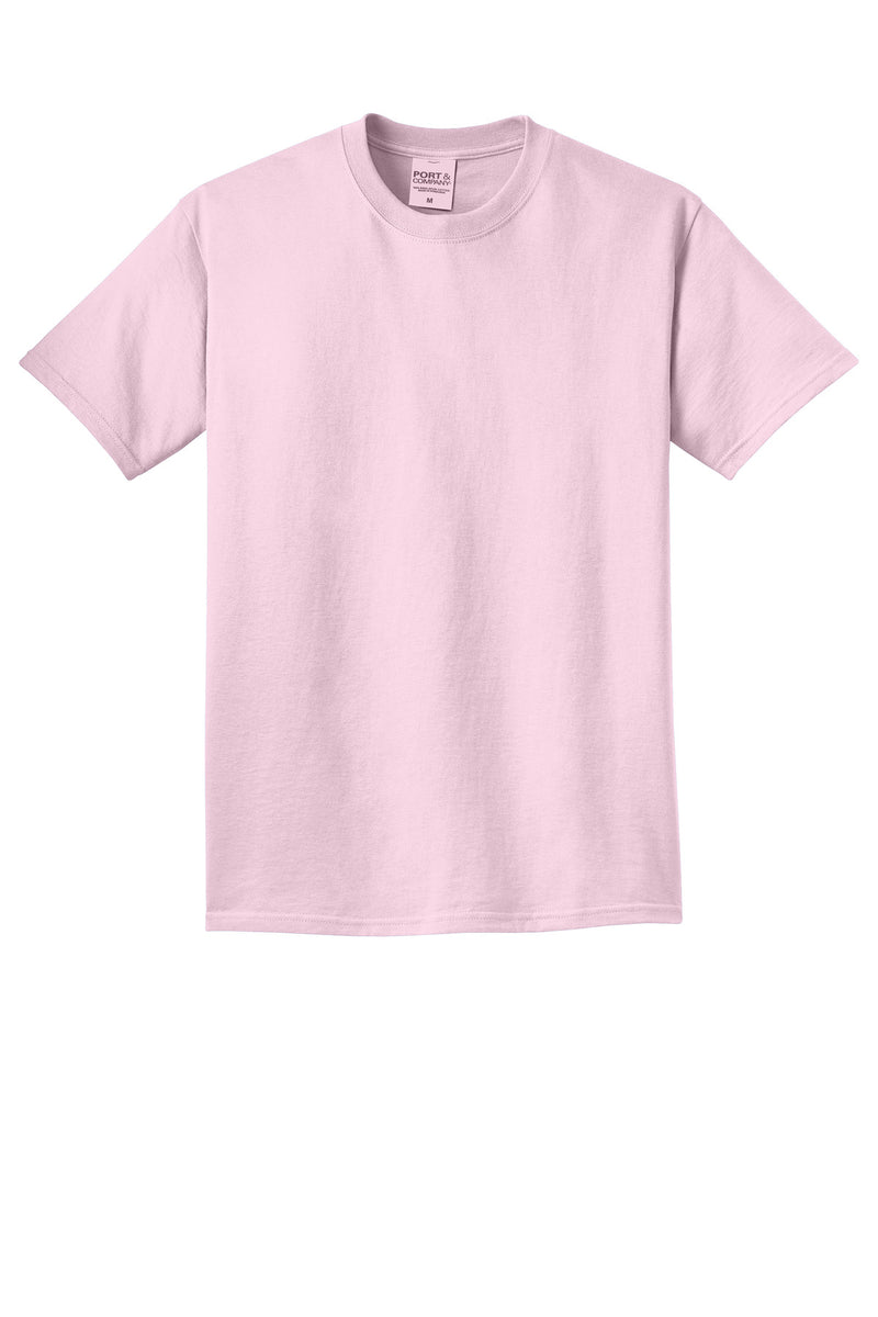 Port & Co Beach Wash Garment-Dyed Tee - Cherry Blossom