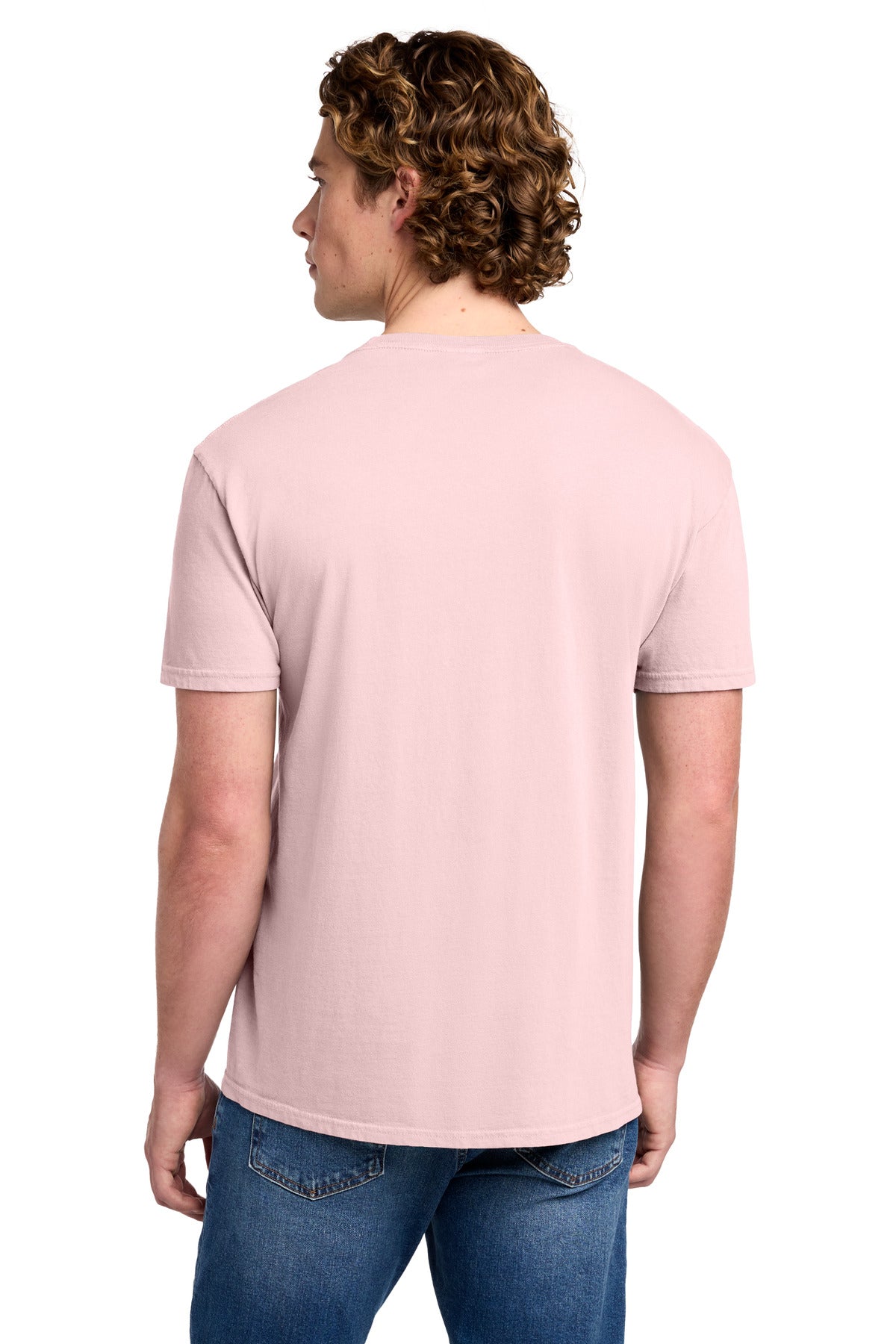 Port & Co Beach Wash Garment-Dyed Tee - Cherry Blossom