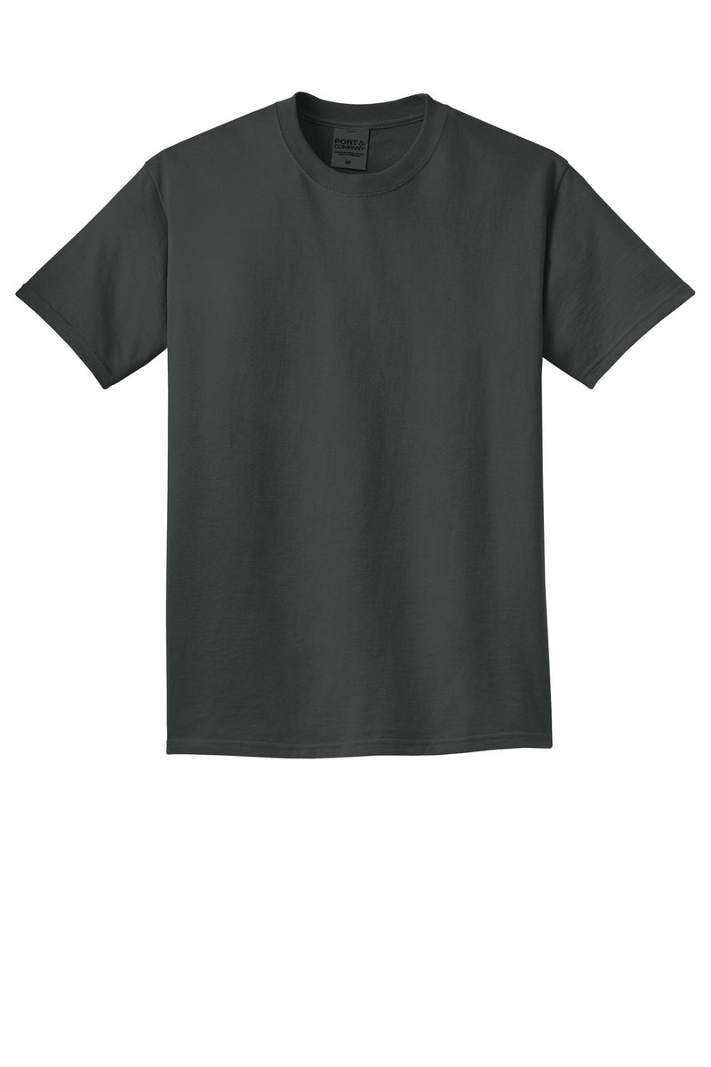 Port & Co Beach Wash Garment-Dyed Tee - Coal