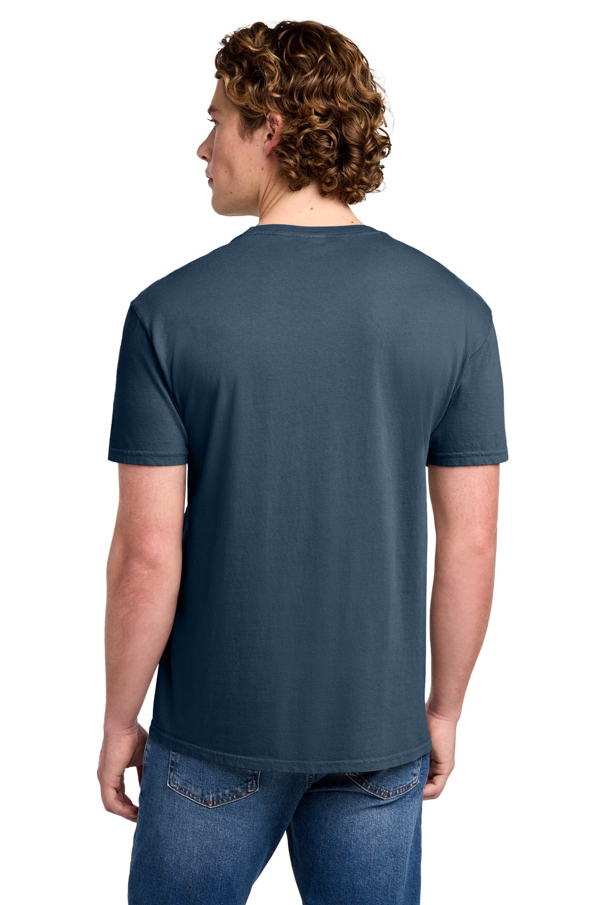 Port & Co Beach Wash Garment-Dyed Tee - Denim Blue