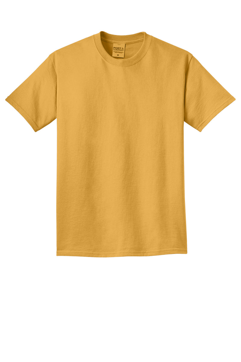 Port & Co Beach Wash Garment-Dyed Tee - Dijon