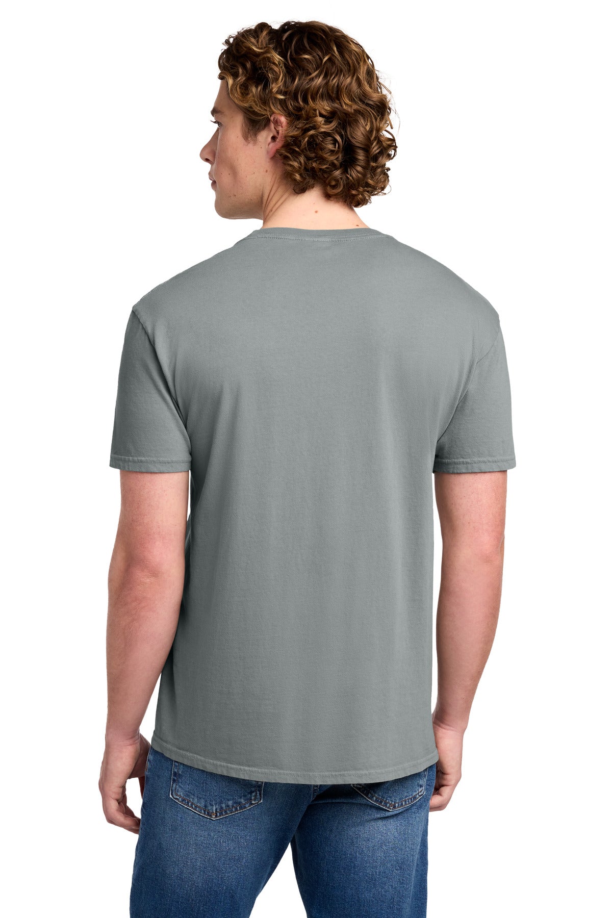 Port & Co Beach Wash Garment-Dyed Tee - Dove Grey