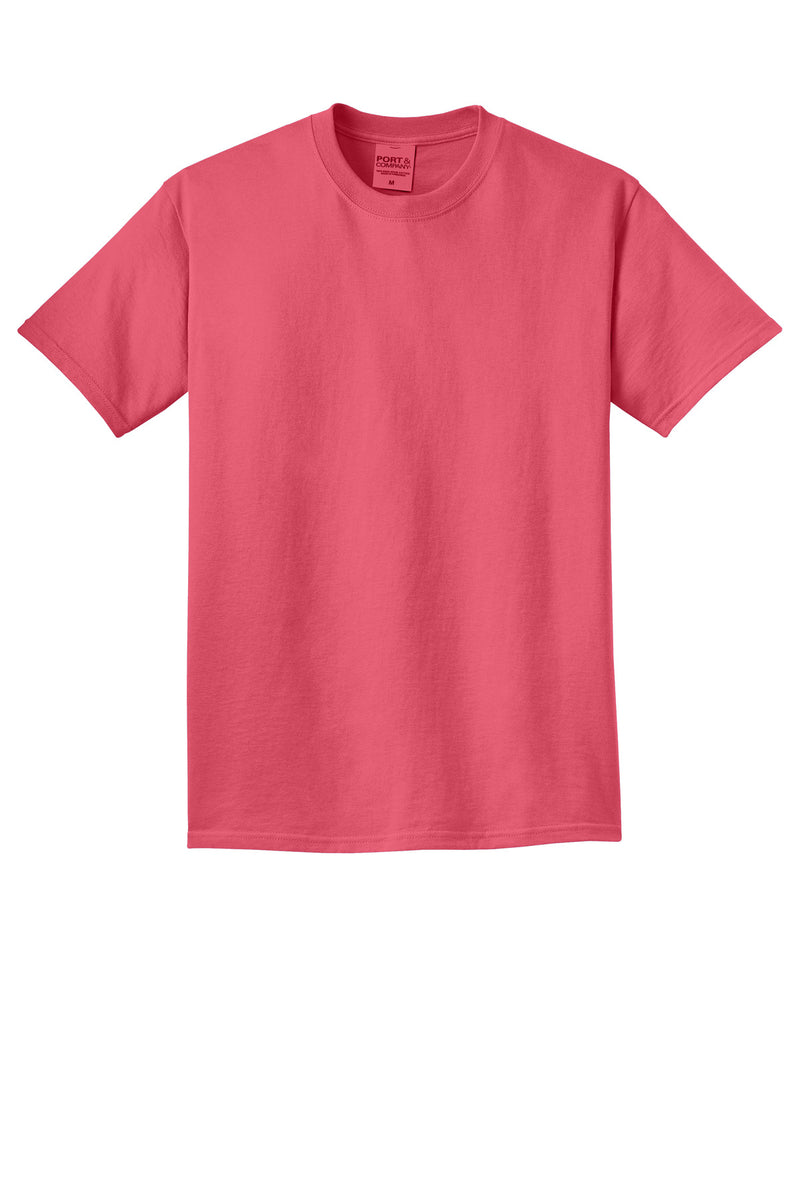 Port & Co Beach Wash Garment-Dyed Tee - Fruit Punch