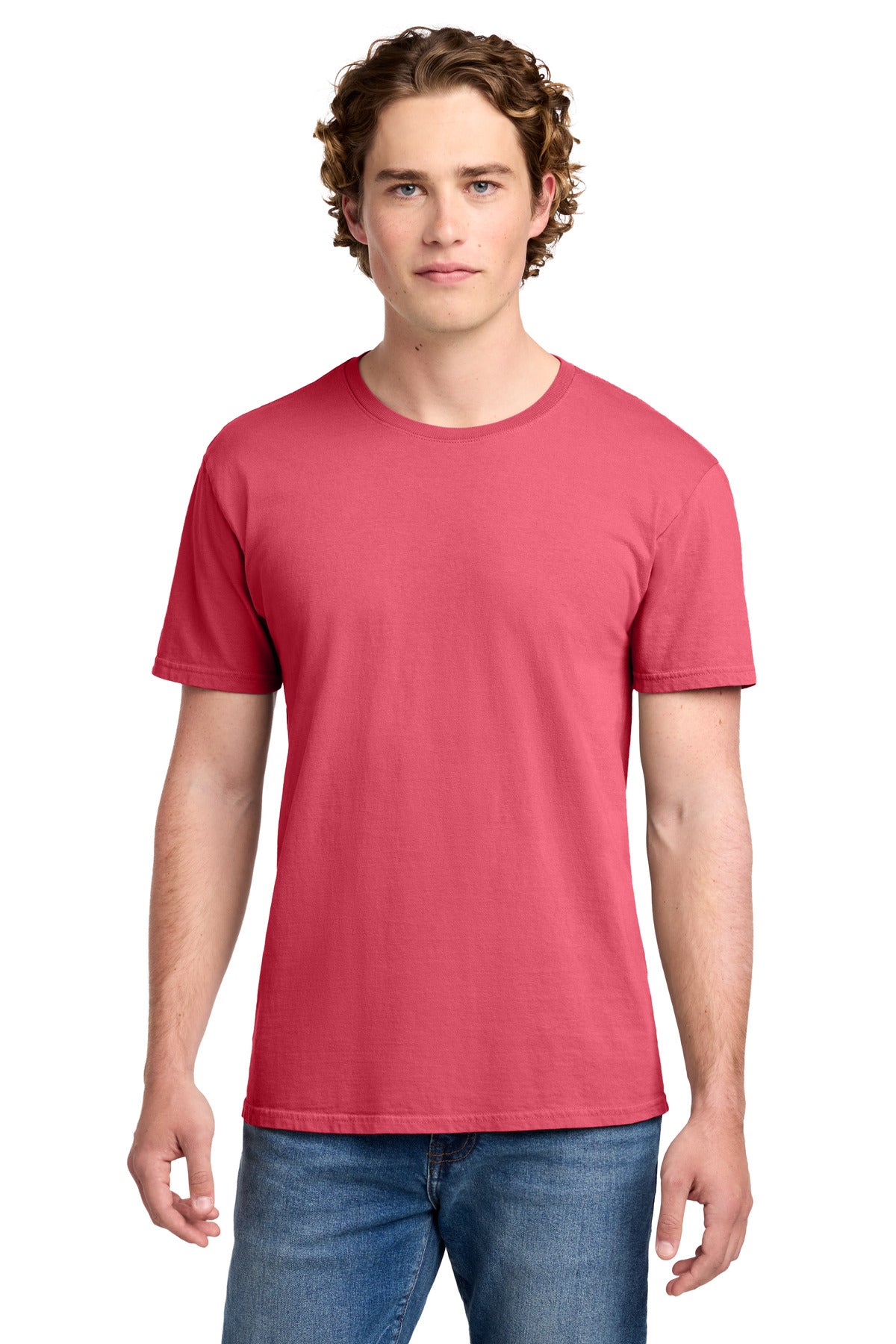 Port & Co Beach Wash Garment-Dyed Tee - Fruit Punch