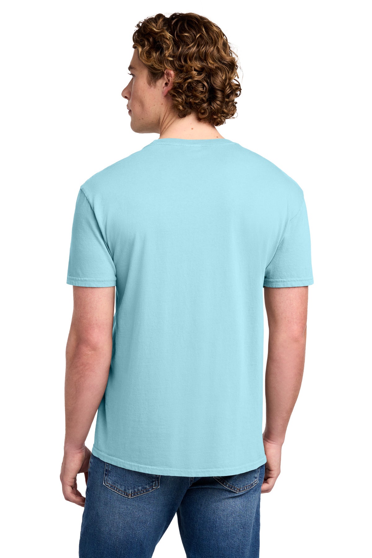 Port & Co Beach Wash Garment-Dyed Tee - Glacier