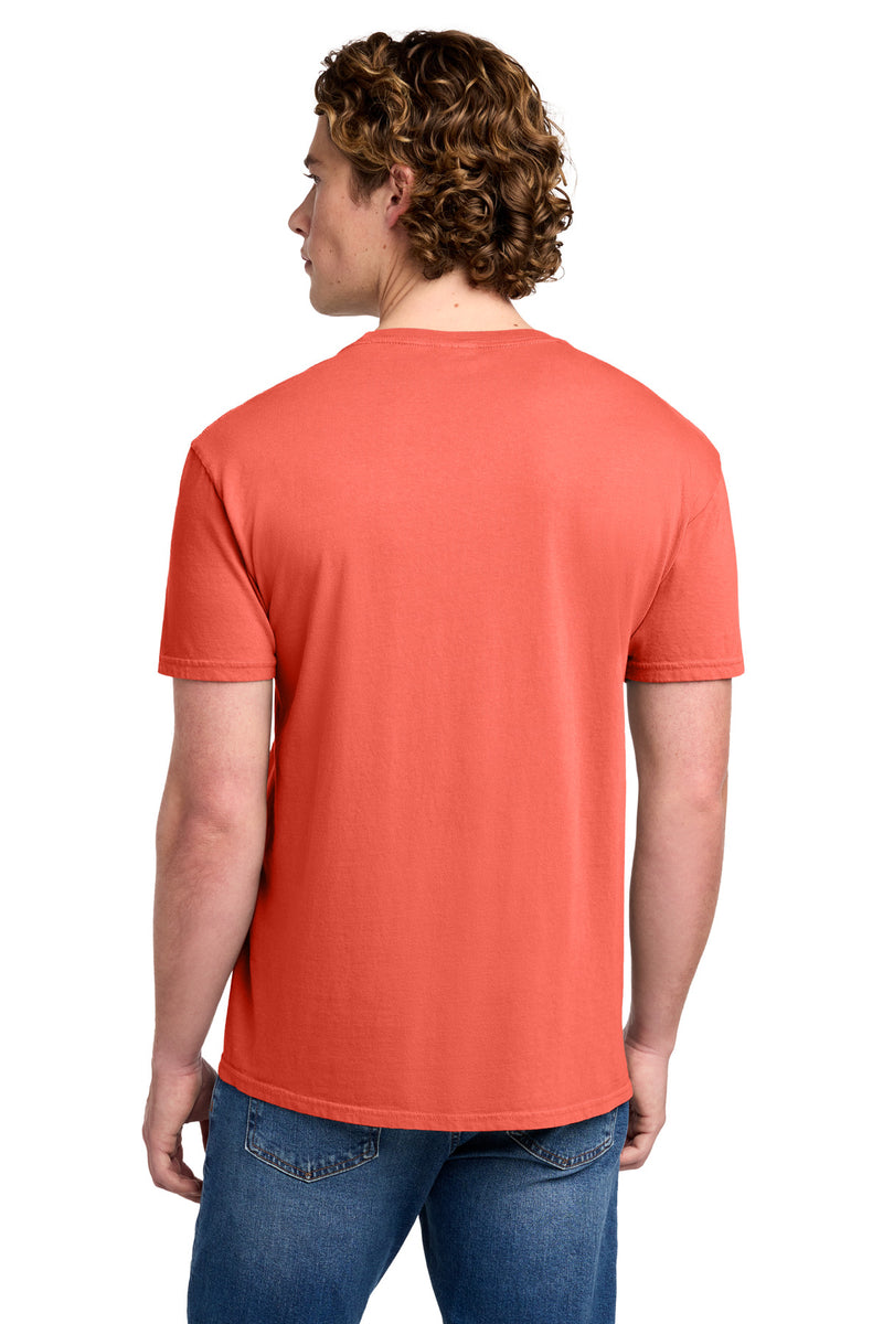 Port & Co Beach Wash Garment-Dyed Tee - Neon Coral