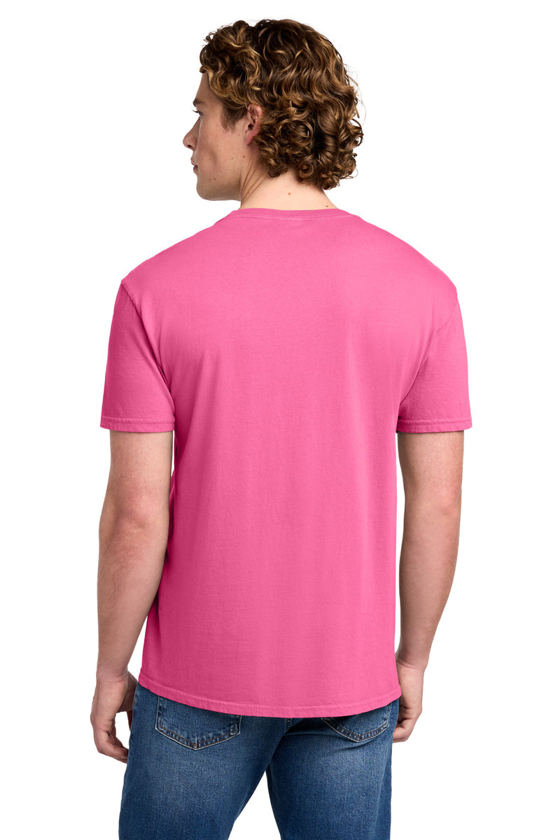 Port & Co Beach Wash Garment-Dyed Tee - Neon Pink