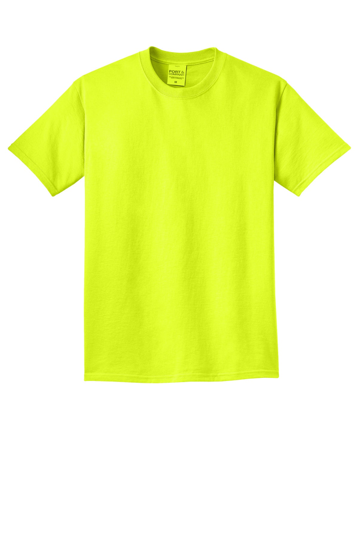 Port & Co Beach Wash Garment-Dyed Tee - Neon Yellow