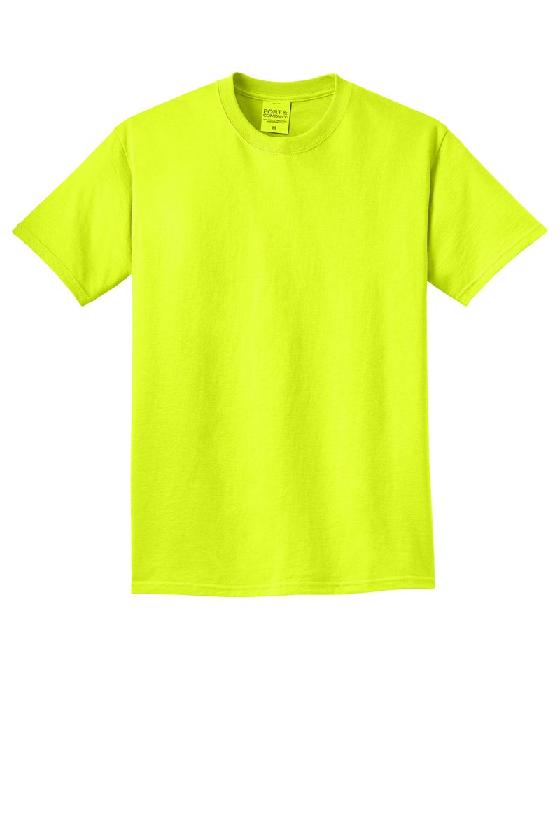 Port & Co Beach Wash Garment-Dyed Tee - Neon Yellow