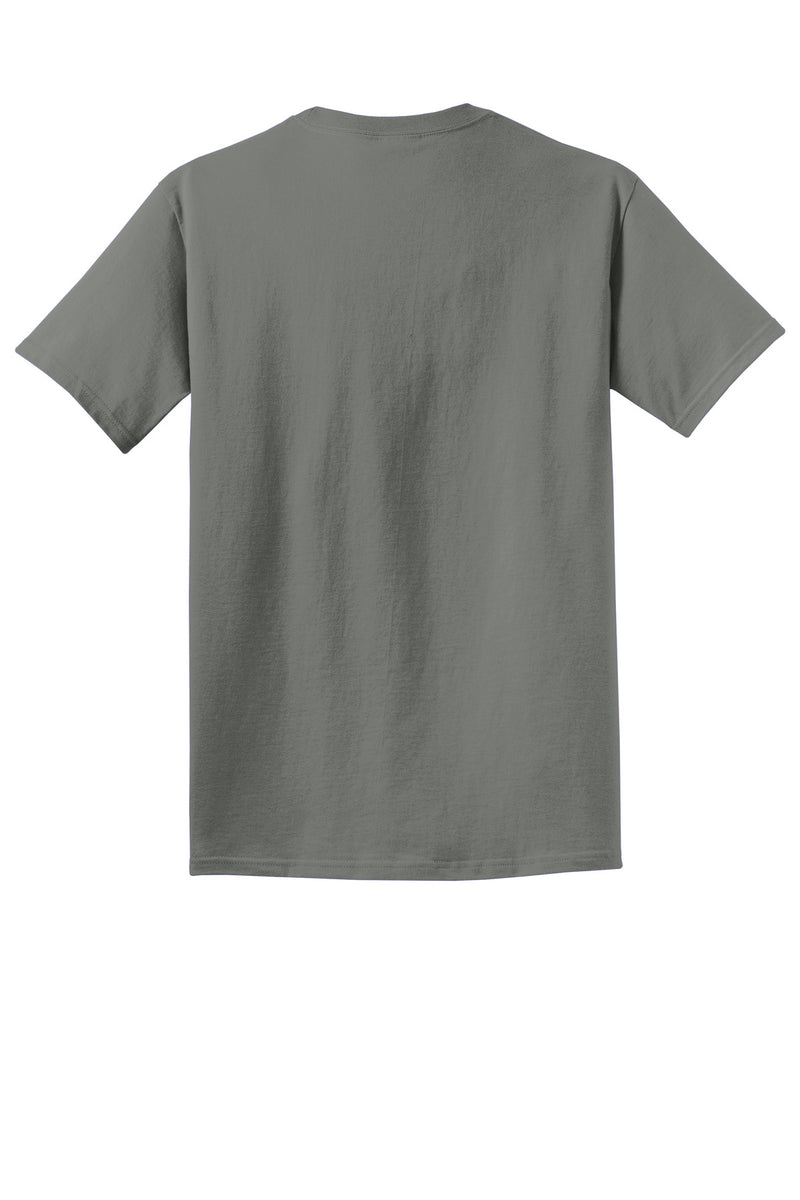 Port & Co Beach Wash Garment-Dyed Tee - Pewter
