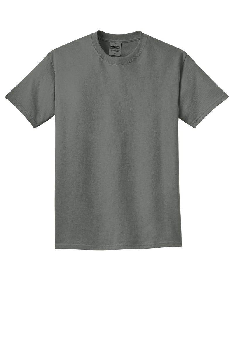 Port & Co Beach Wash Garment-Dyed Tee - Pewter