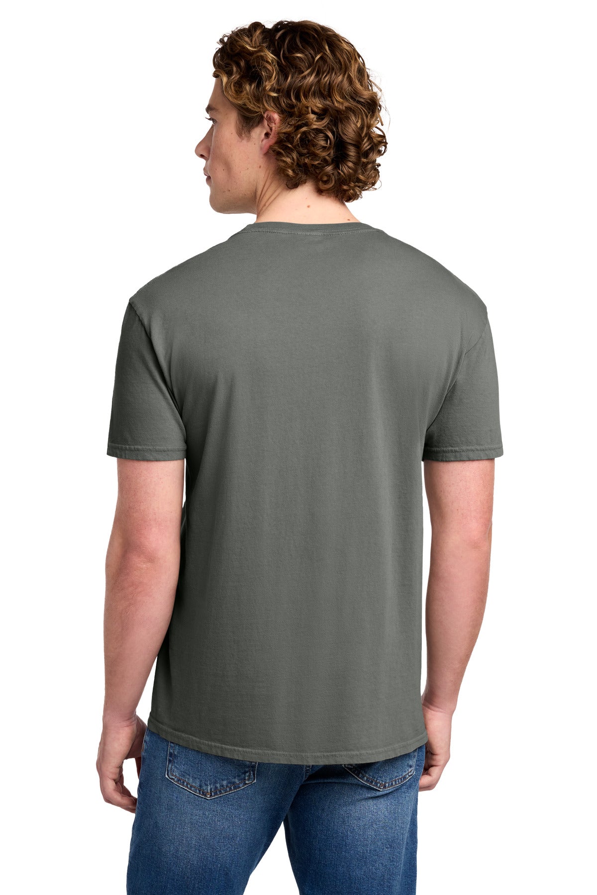 Port & Co Beach Wash Garment-Dyed Tee - Pewter