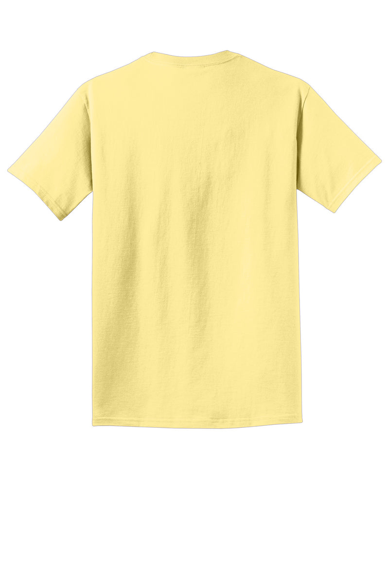 Port & Co Beach Wash Garment-Dyed Tee - Popcorn
